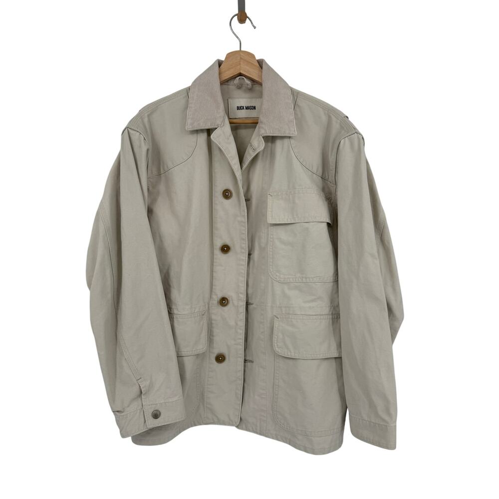 Buck Mason L high Desert Canvas Work Jacket - Picture 3 of 10